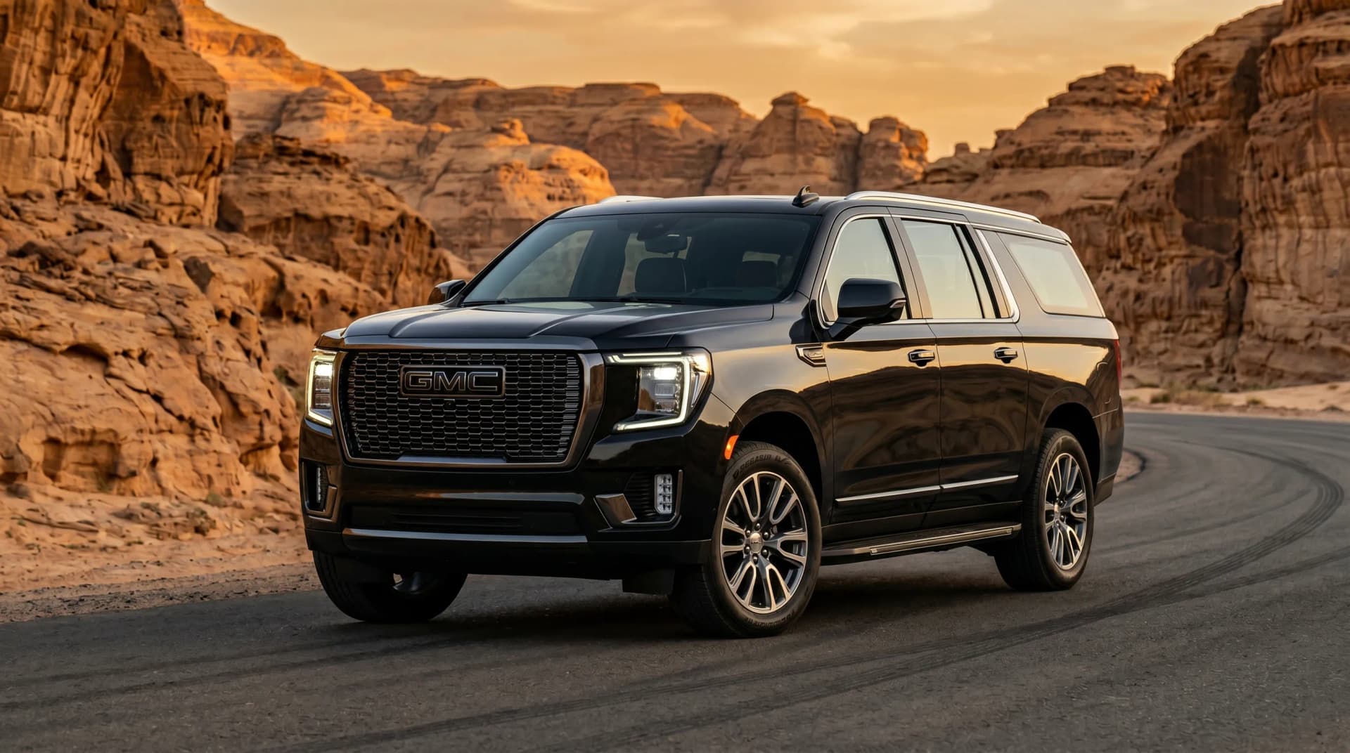 GMC Yukon for Umrah travel Makkah to Madinah