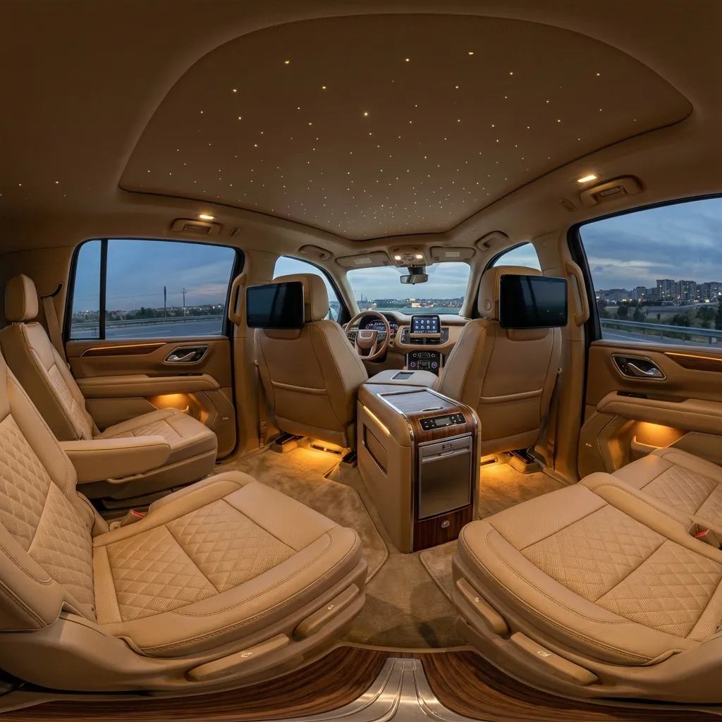 GMC Yukon interior lighting and climate control