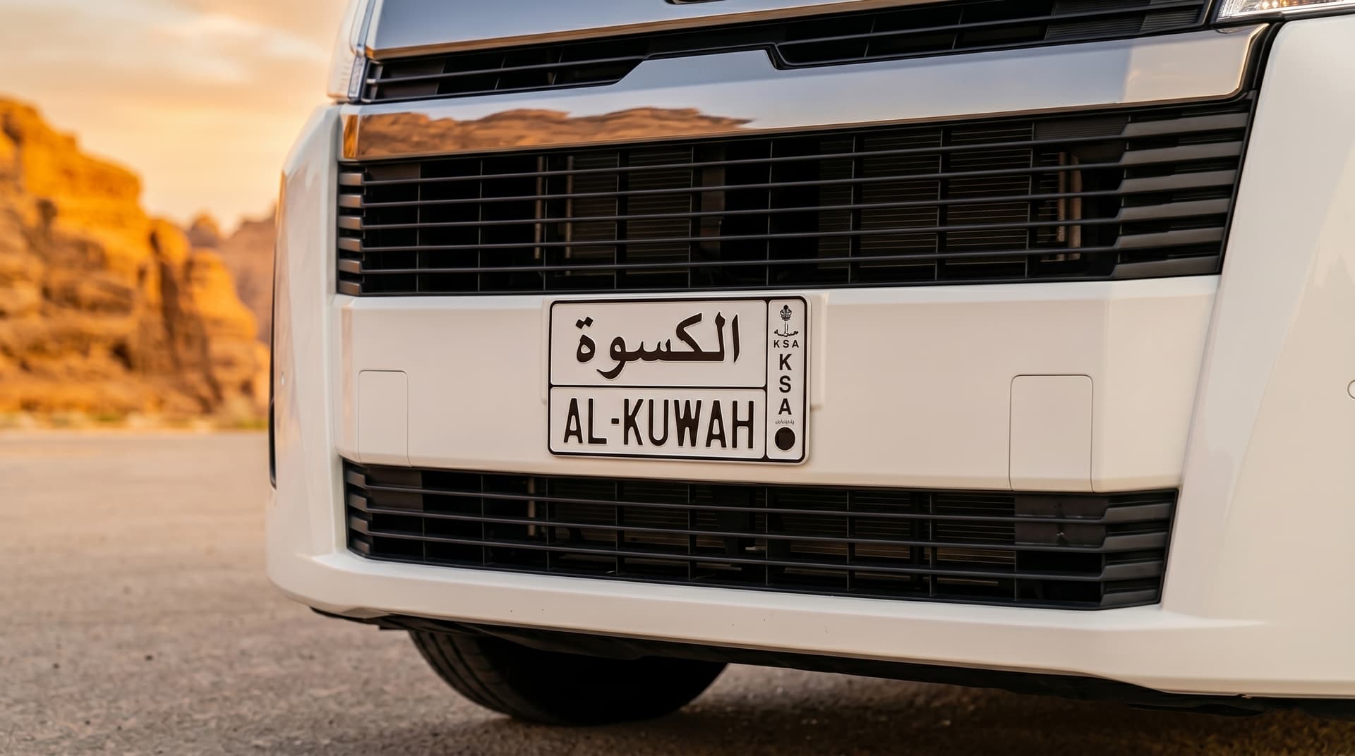 Toyota Hiace 2026 front bumper and grille detail