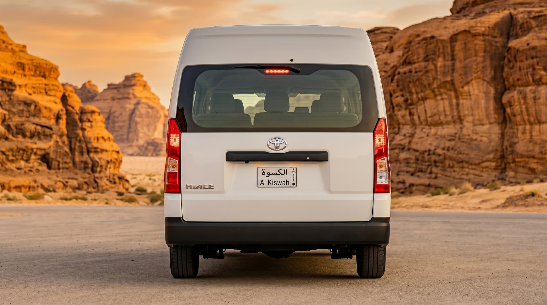 Toyota Hiace 2026 rear cargo view