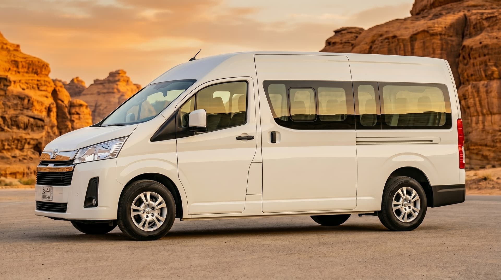 Toyota Hiace 2026 side profile