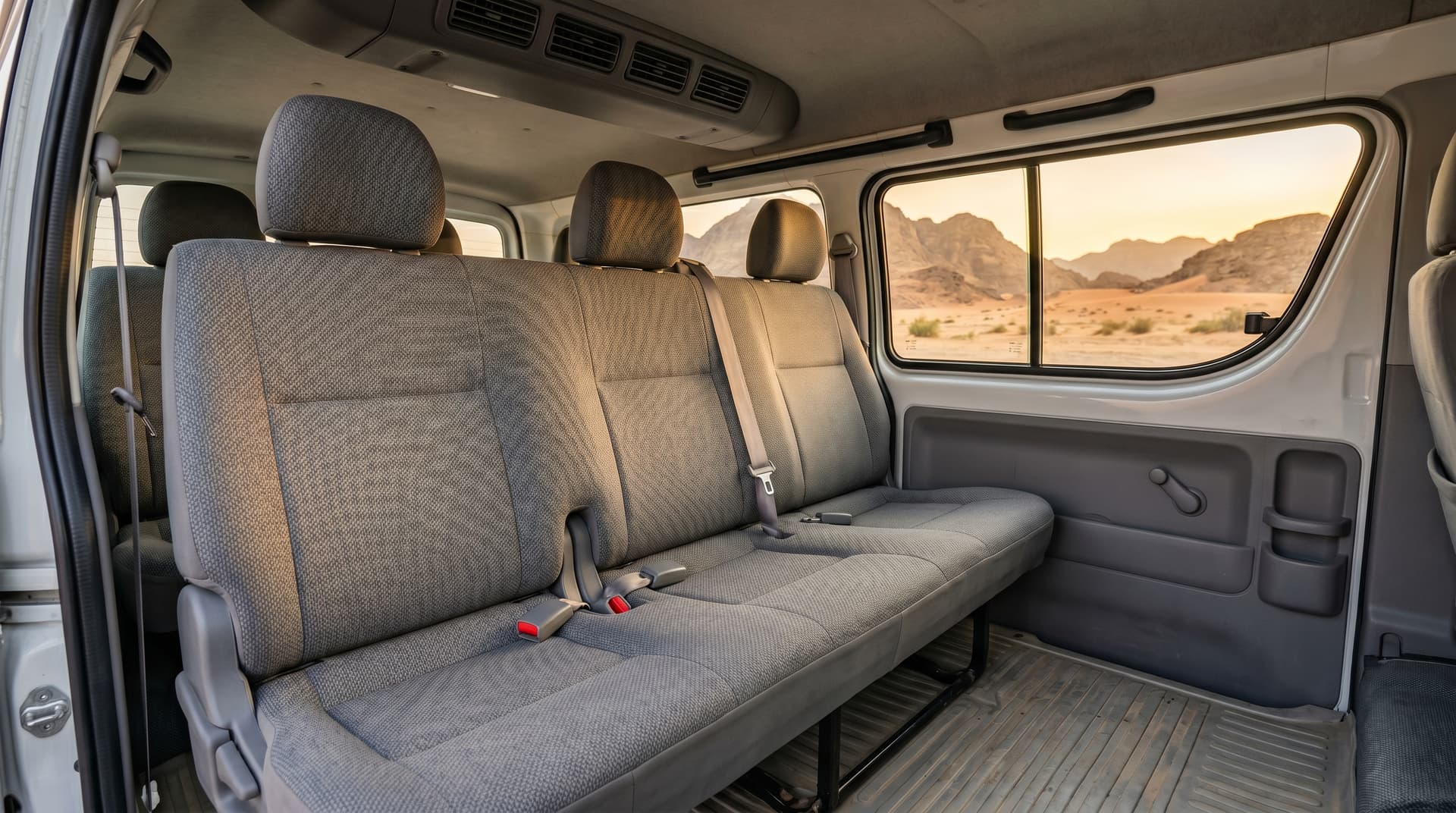 Toyota Hiace 2026 passenger comfort