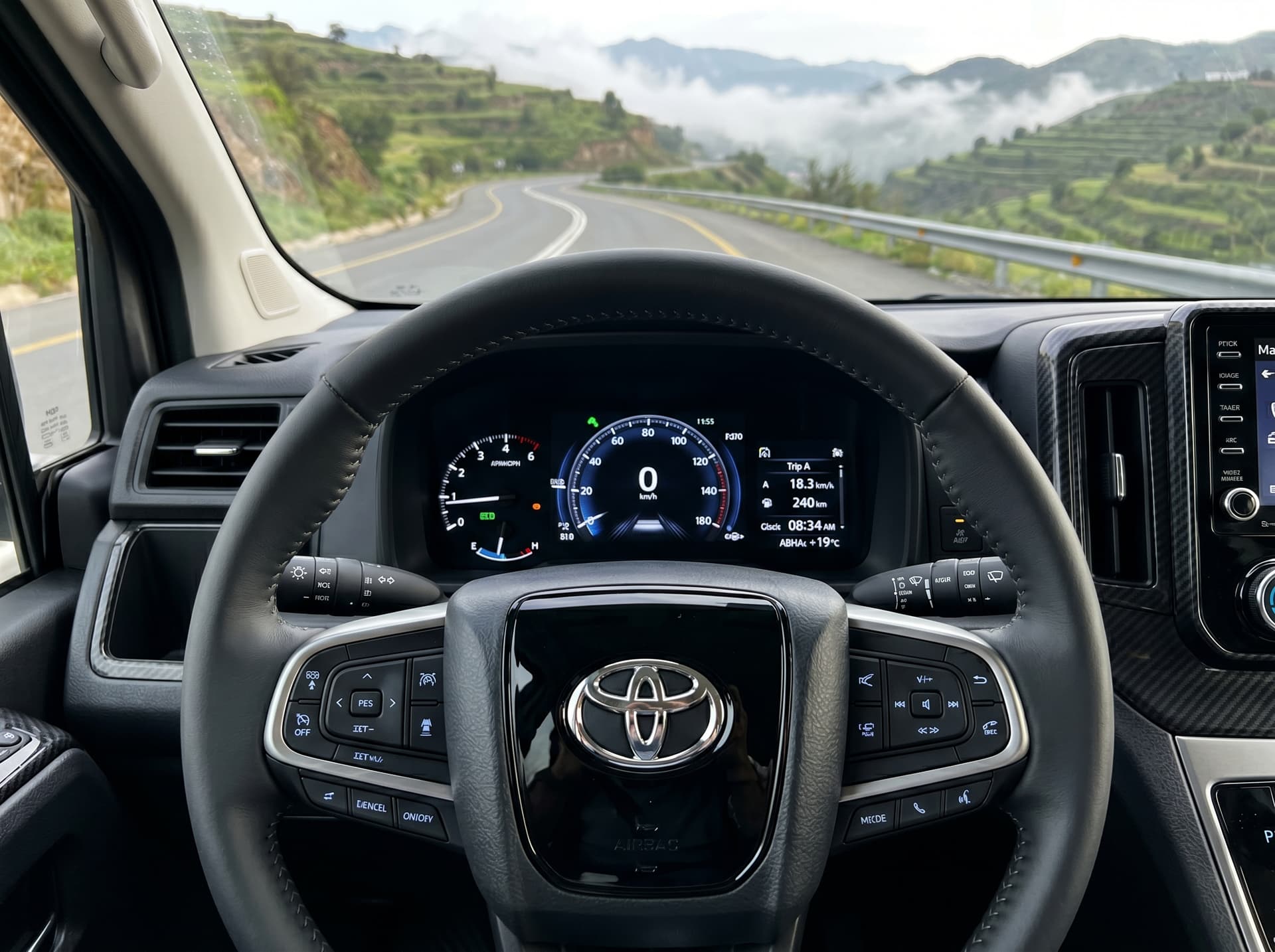 Toyota Hiace 2026 steering wheel
