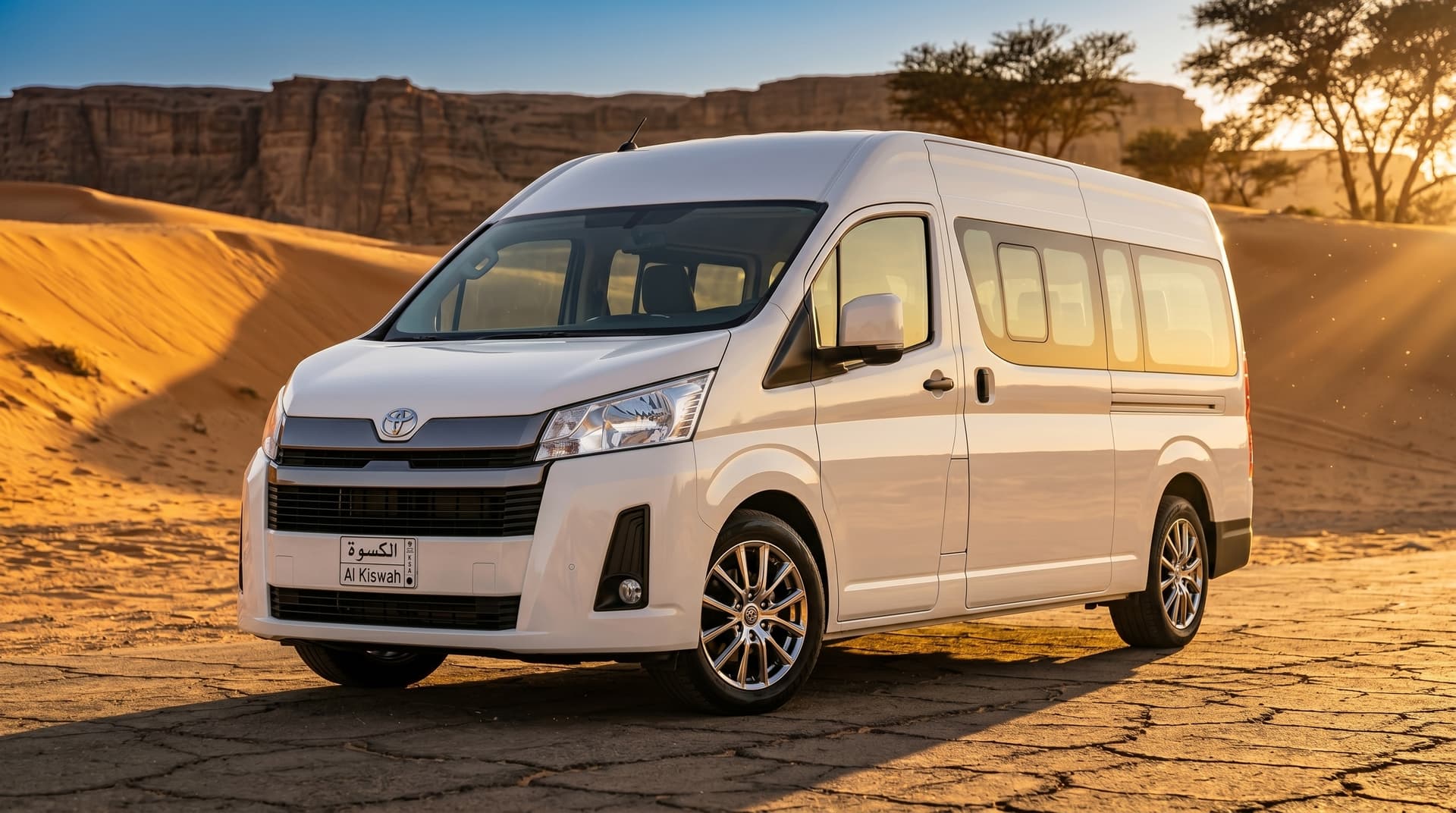 Toyota Hiace business shuttle