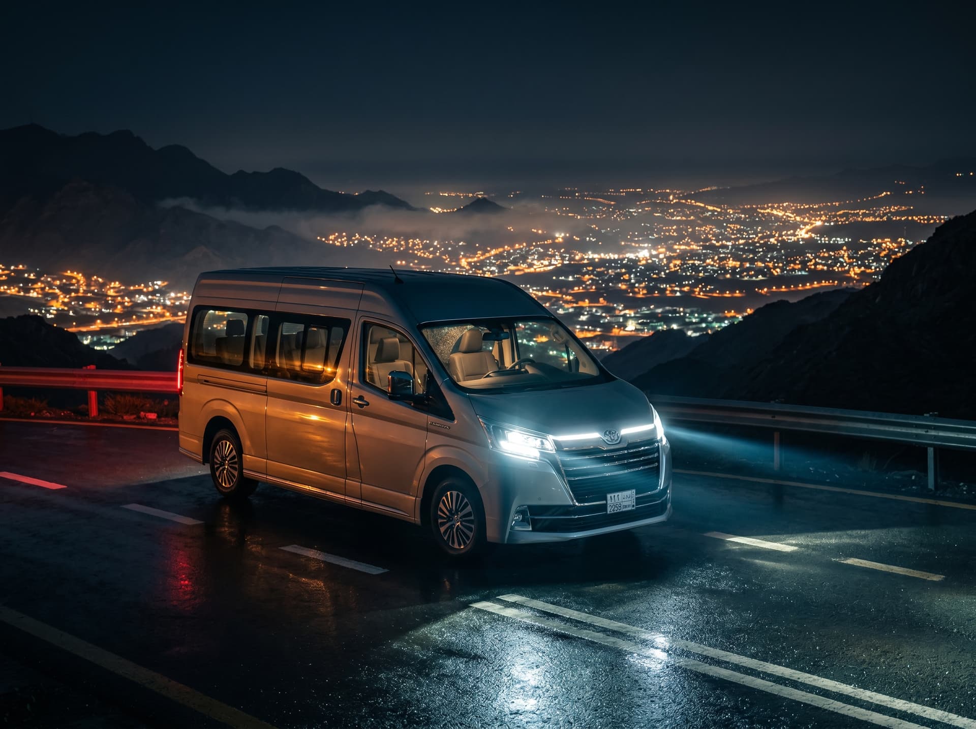 Toyota Hiace 2026 performance on Saudi roads