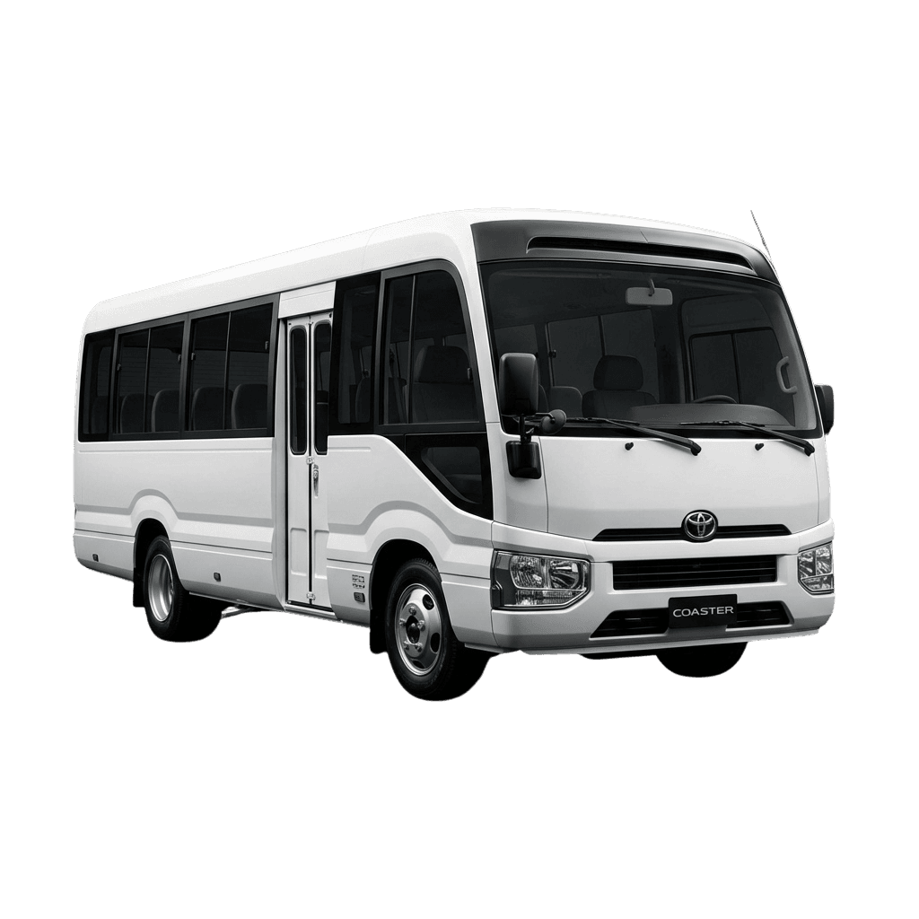 Toyota Coaster Group Umrah Transport